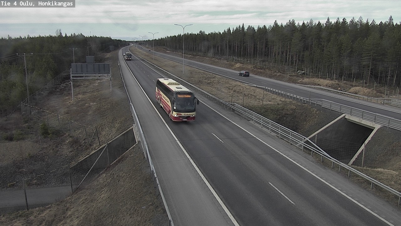 Kelikamerat Kuva Tie 4 Oulu, Honkikangas, Oulu, Pohjois-Pohjanmaa