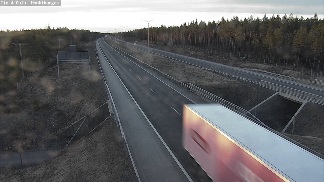 Kelikamerat Kuva Tie 4 Oulu, Honkikangas, Oulu, Pohjois-Pohjanmaa