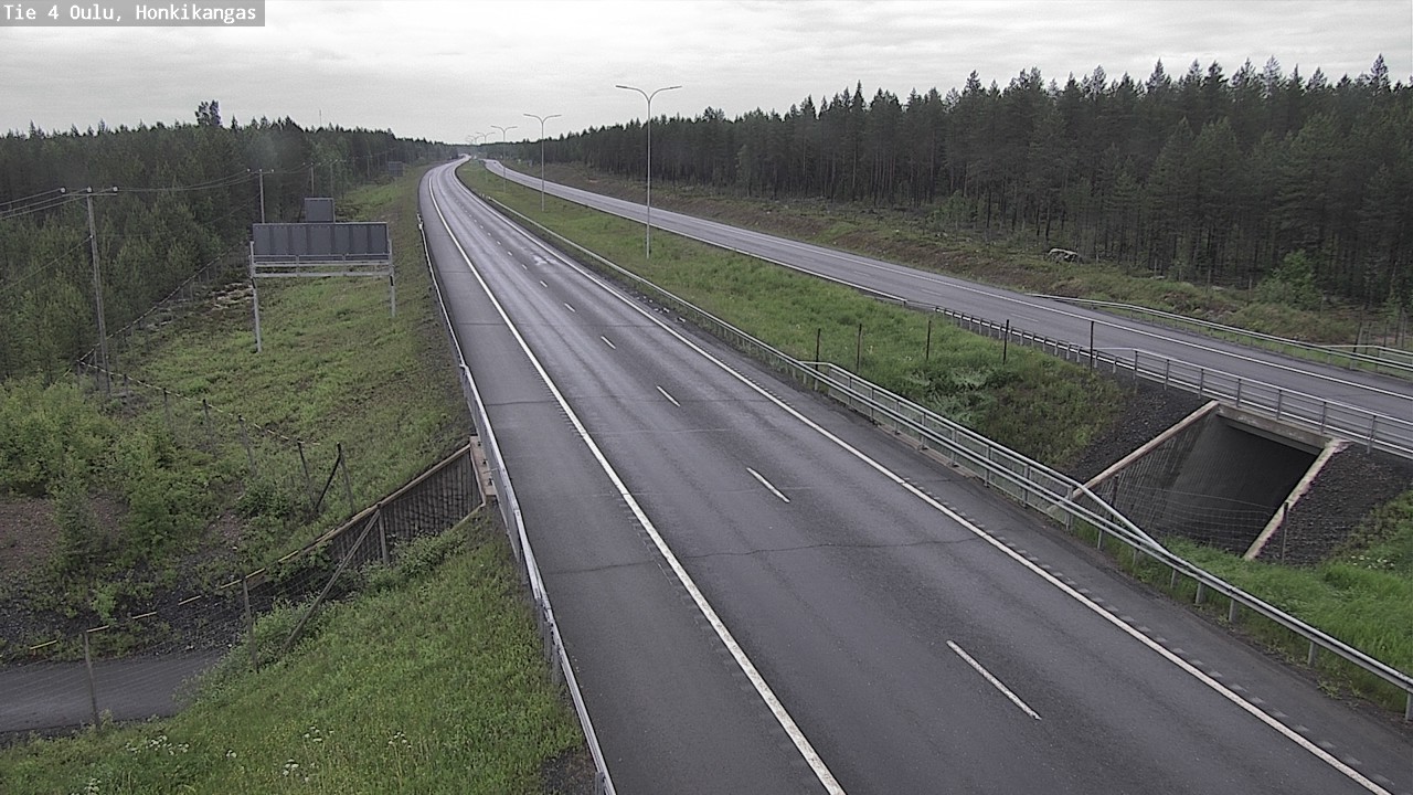 Kelikamerat Kuva Tie 4 Oulu, Honkikangas, Oulu, Pohjois-Pohjanmaa