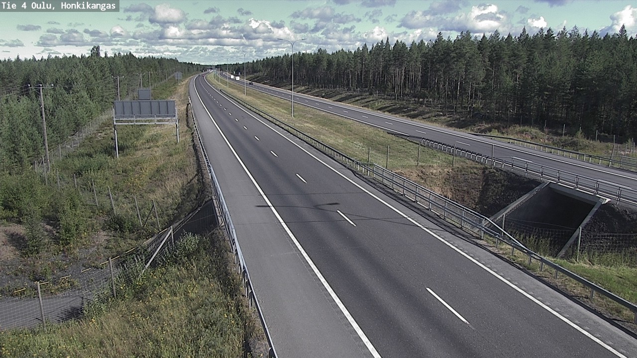 Kelikamerat Kuva Tie 4 Oulu, Honkikangas, Oulu, Pohjois-Pohjanmaa