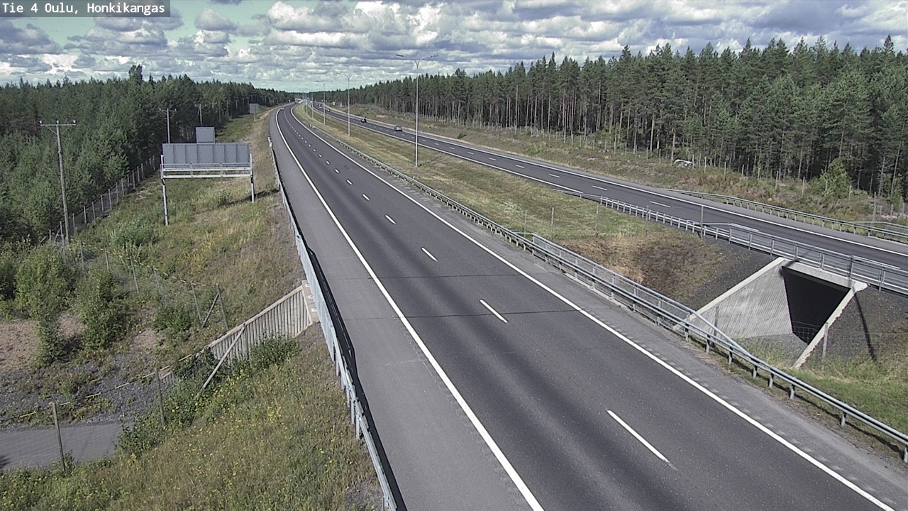 Kelikamerat Kuva Tie 4 Oulu, Honkikangas, Oulu, Pohjois-Pohjanmaa