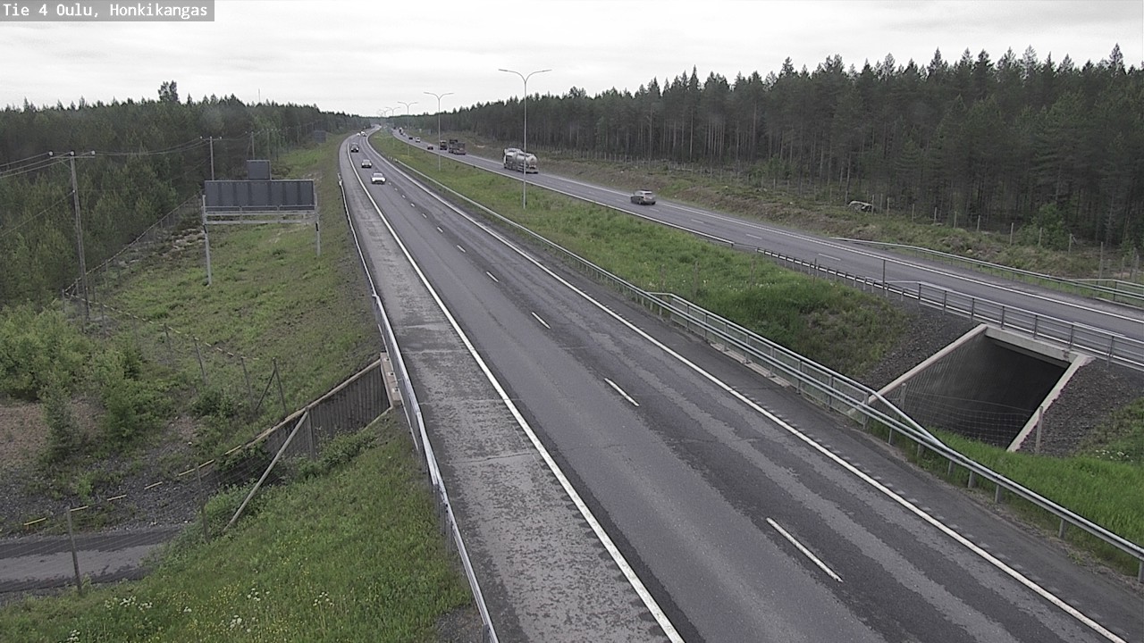 Kelikamerat Kuva Tie 4 Oulu, Honkikangas, Oulu, Pohjois-Pohjanmaa