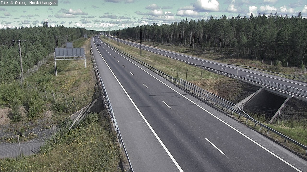 Kelikamerat Kuva Tie 4 Oulu, Honkikangas, Oulu, Pohjois-Pohjanmaa