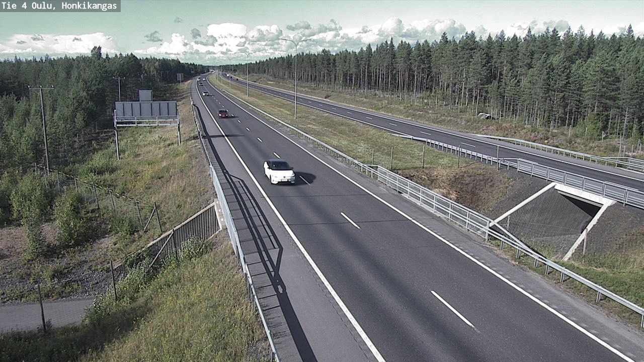 Kelikamerat Kuva Tie 4 Oulu, Honkikangas, Oulu, Pohjois-Pohjanmaa