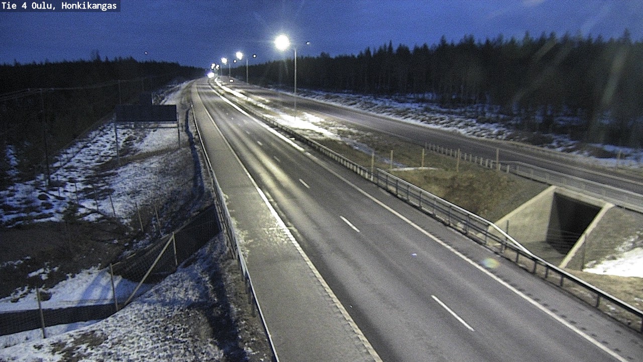 Kelikamerat Kuva Tie 4 Oulu, Honkikangas, Oulu, Pohjois-Pohjanmaa