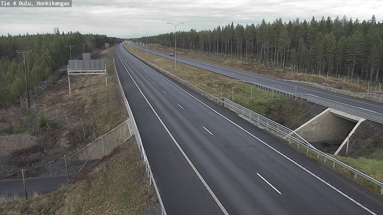 Kelikamerat Kuva Tie 4 Oulu, Honkikangas, Oulu, Pohjois-Pohjanmaa