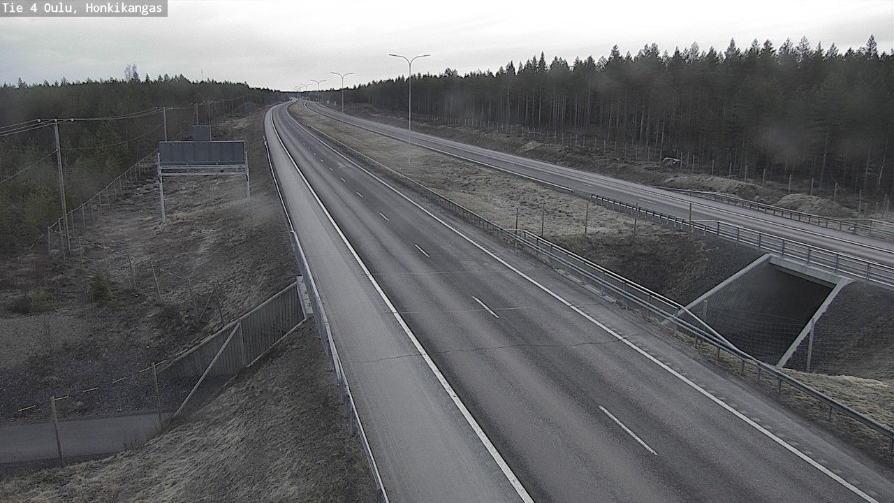 Kelikamerat Kuva Tie 4 Oulu, Honkikangas, Oulu, Pohjois-Pohjanmaa