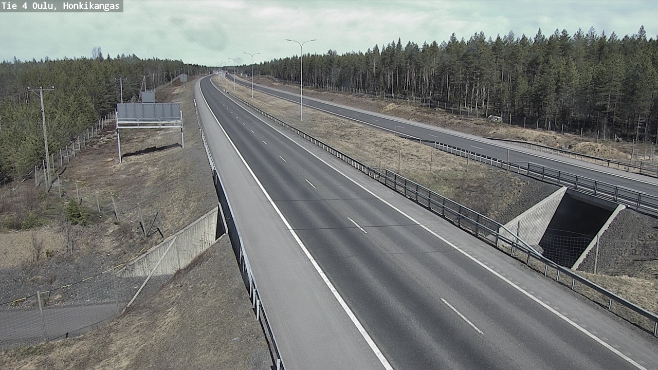Kelikamerat Kuva Tie 4 Oulu, Honkikangas, Oulu, Pohjois-Pohjanmaa