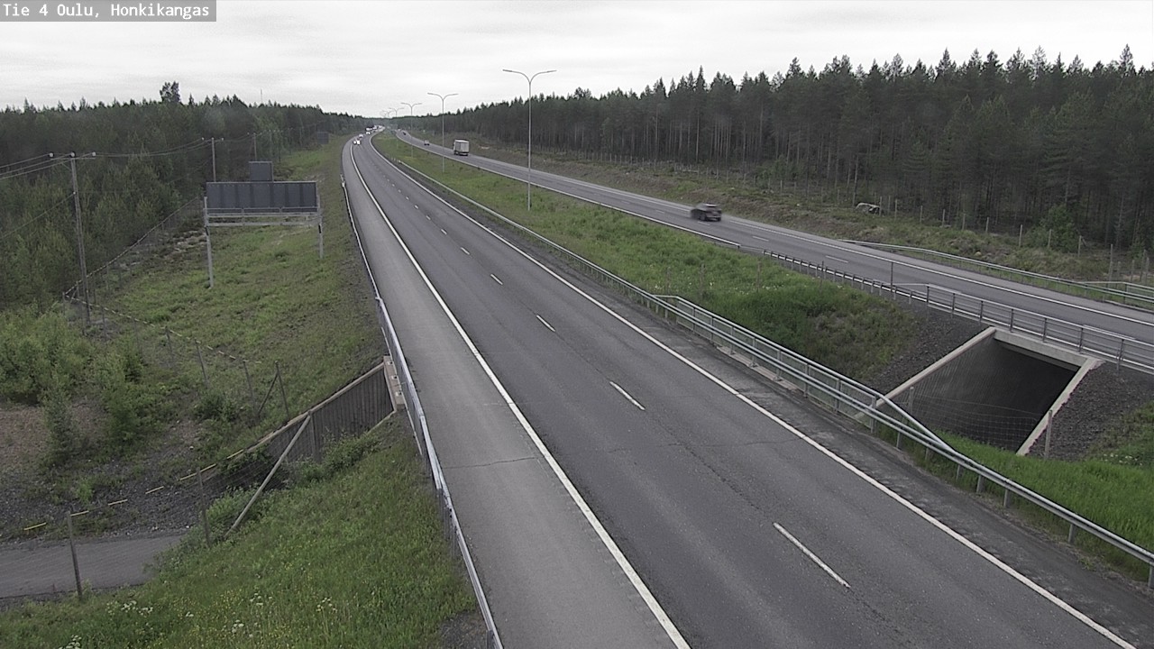 Kelikamerat Kuva Tie 4 Oulu, Honkikangas, Oulu, Pohjois-Pohjanmaa