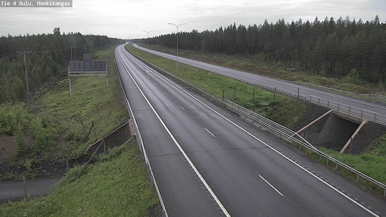 Kelikamerat Kuva Tie 4 Oulu, Honkikangas, Oulu, Pohjois-Pohjanmaa