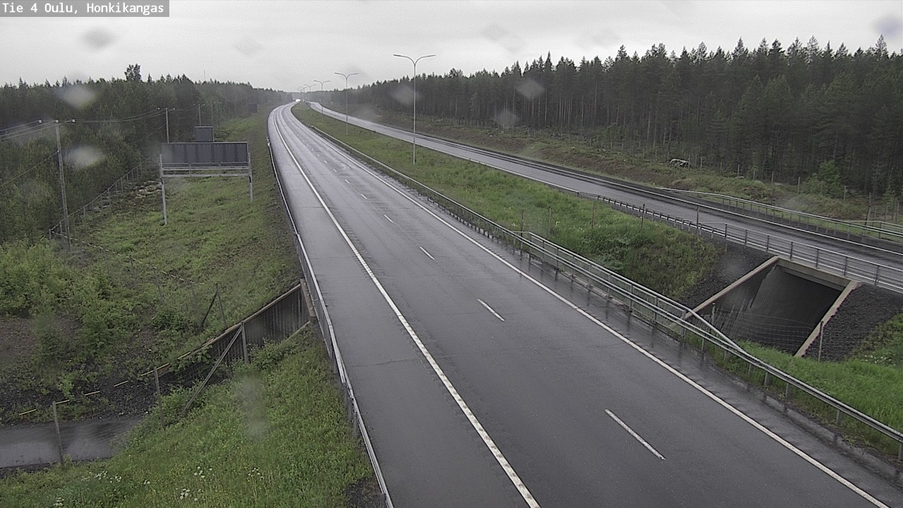 Kelikamerat Kuva Tie 4 Oulu, Honkikangas, Oulu, Pohjois-Pohjanmaa