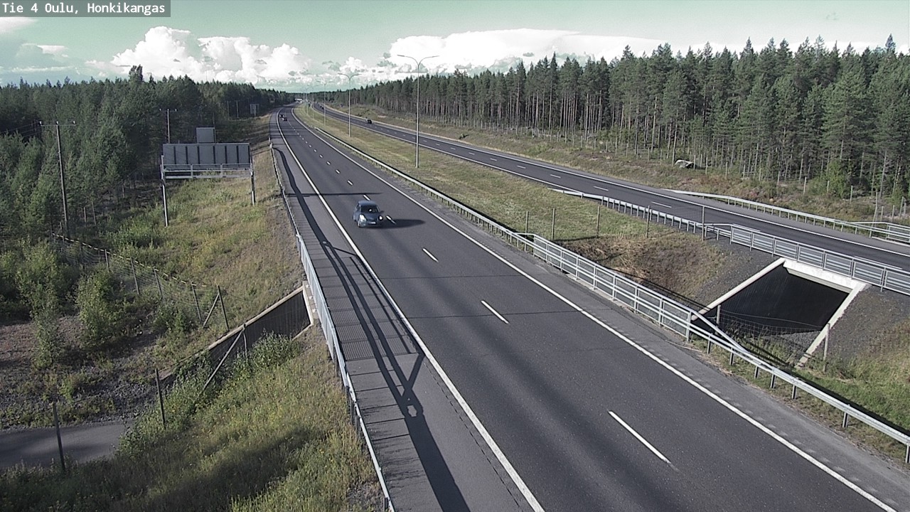 Kelikamerat Kuva Tie 4 Oulu, Honkikangas, Oulu, Pohjois-Pohjanmaa