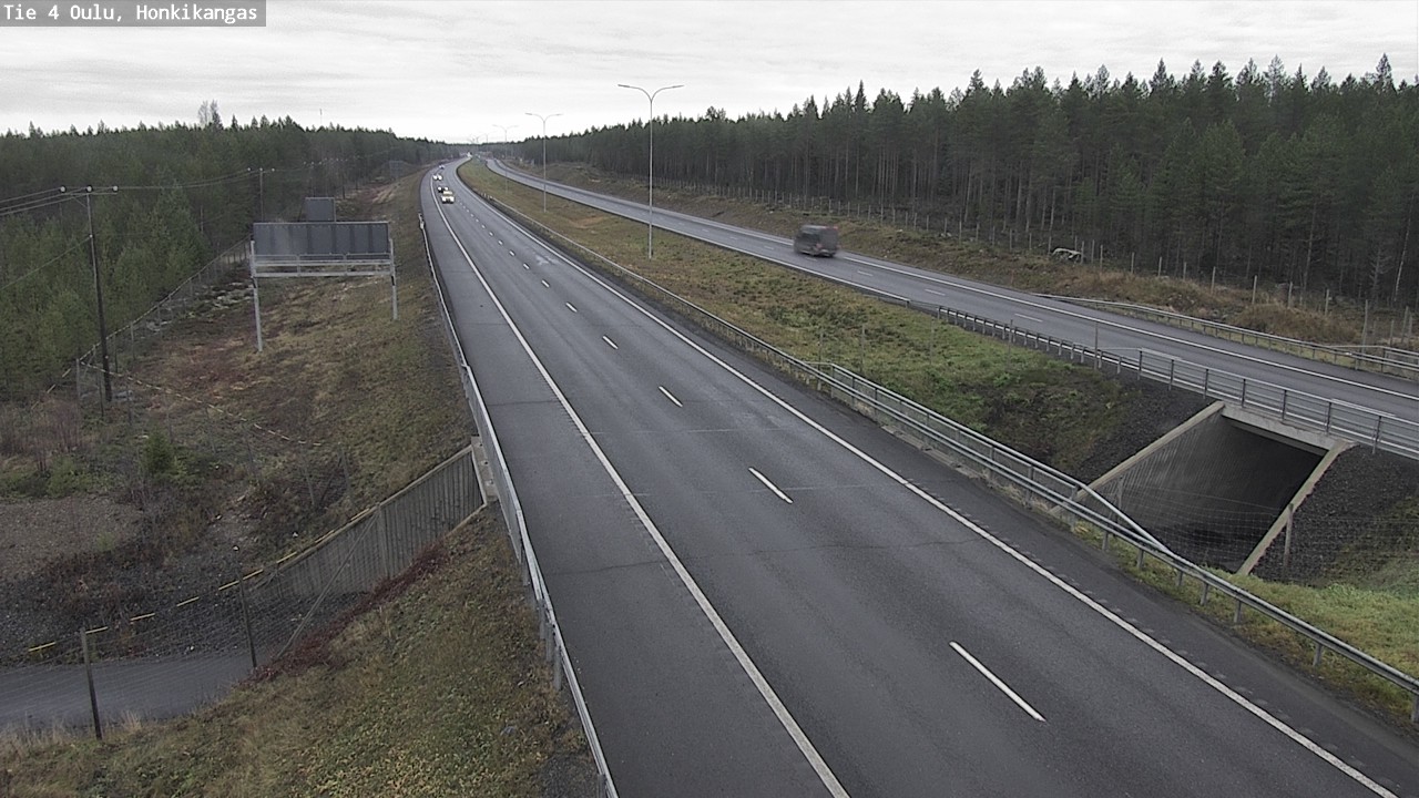 Kelikamerat Kuva Tie 4 Oulu, Honkikangas, Oulu, Pohjois-Pohjanmaa