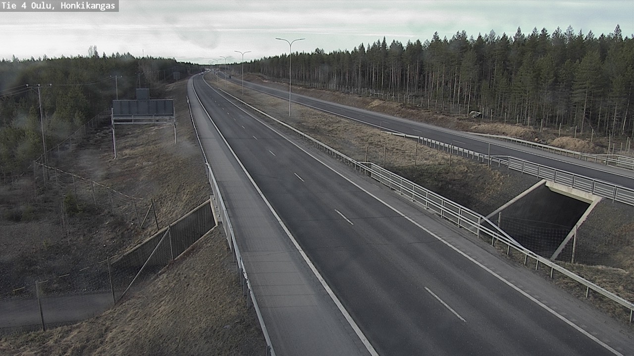 Kelikamerat Kuva Tie 4 Oulu, Honkikangas, Oulu, Pohjois-Pohjanmaa
