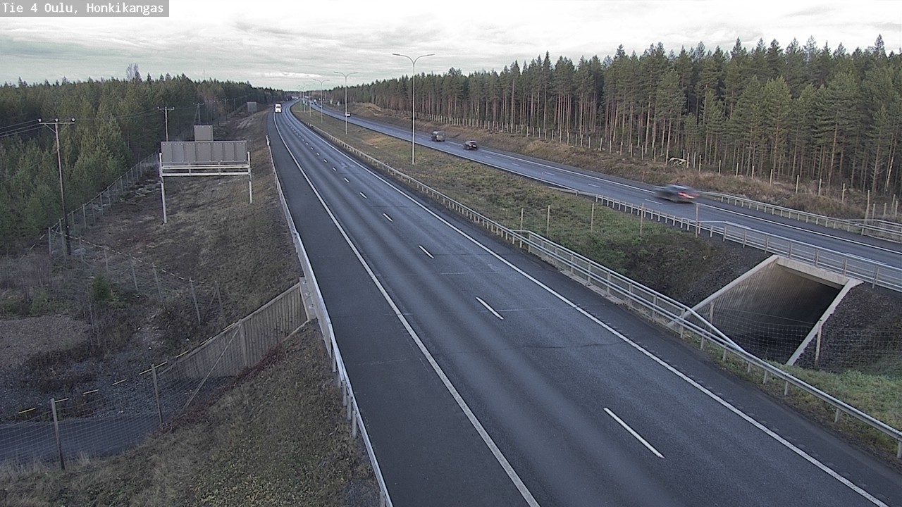 Kelikamerat Kuva Tie 4 Oulu, Honkikangas, Oulu, Pohjois-Pohjanmaa