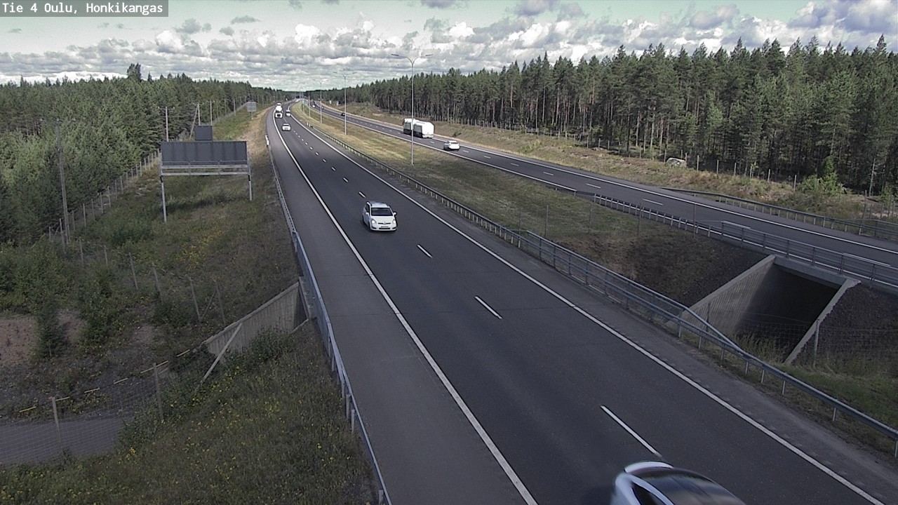 Kelikamerat Kuva Tie 4 Oulu, Honkikangas, Oulu, Pohjois-Pohjanmaa