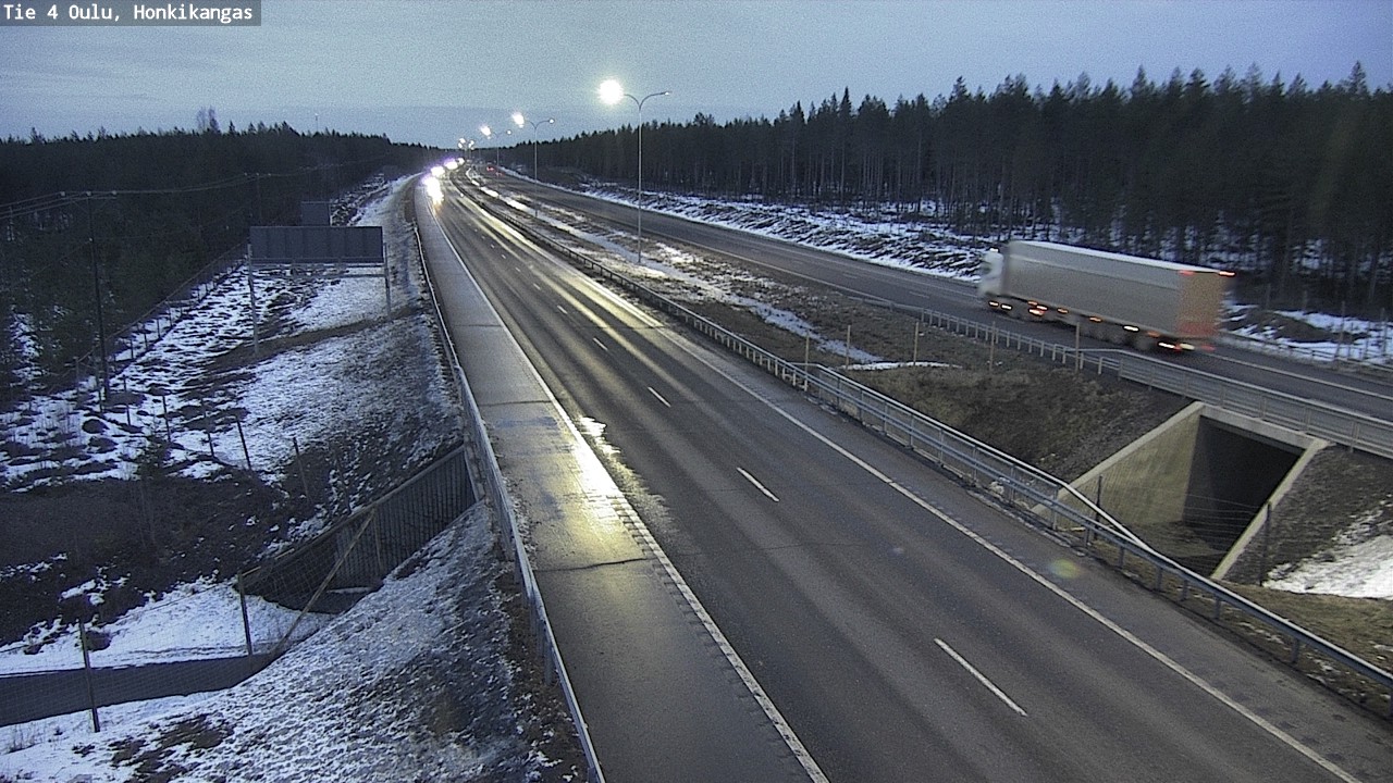 Kelikamerat Kuva Tie 4 Oulu, Honkikangas, Oulu, Pohjois-Pohjanmaa