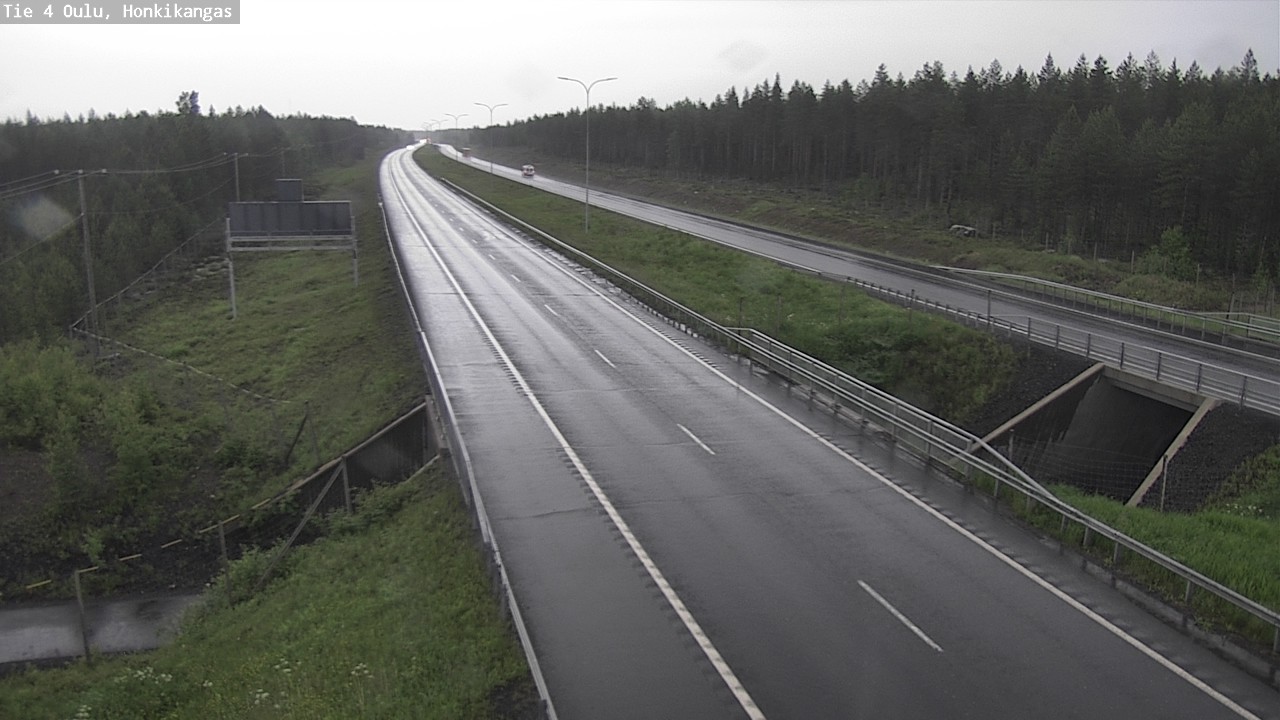 Kelikamerat Kuva Tie 4 Oulu, Honkikangas, Oulu, Pohjois-Pohjanmaa