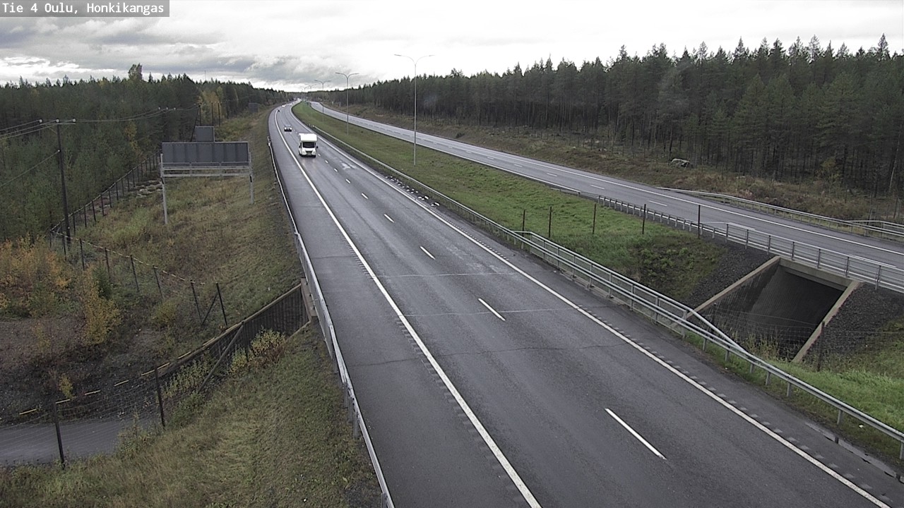 Kelikamerat Kuva Tie 4 Oulu, Honkikangas, Oulu, Pohjois-Pohjanmaa
