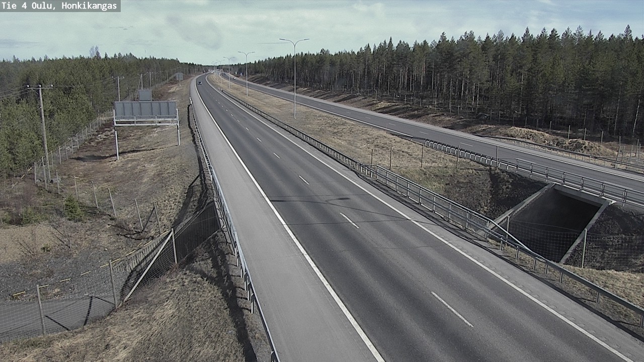 Kelikamerat Kuva Tie 4 Oulu, Honkikangas, Oulu, Pohjois-Pohjanmaa