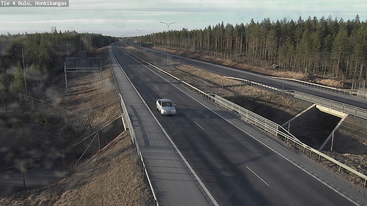Kelikamerat Kuva Tie 4 Oulu, Honkikangas, Oulu, Pohjois-Pohjanmaa