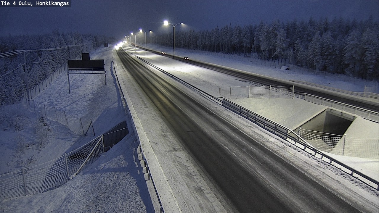 Kelikamerat Kuva Tie 4 Oulu, Honkikangas, Oulu, Pohjois-Pohjanmaa
