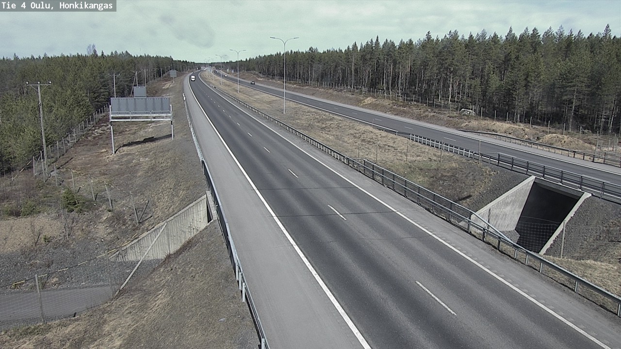 Kelikamerat Kuva Tie 4 Oulu, Honkikangas, Oulu, Pohjois-Pohjanmaa