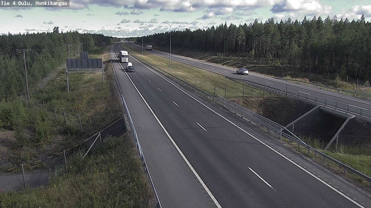 Kelikamerat Kuva Tie 4 Oulu, Honkikangas, Oulu, Pohjois-Pohjanmaa