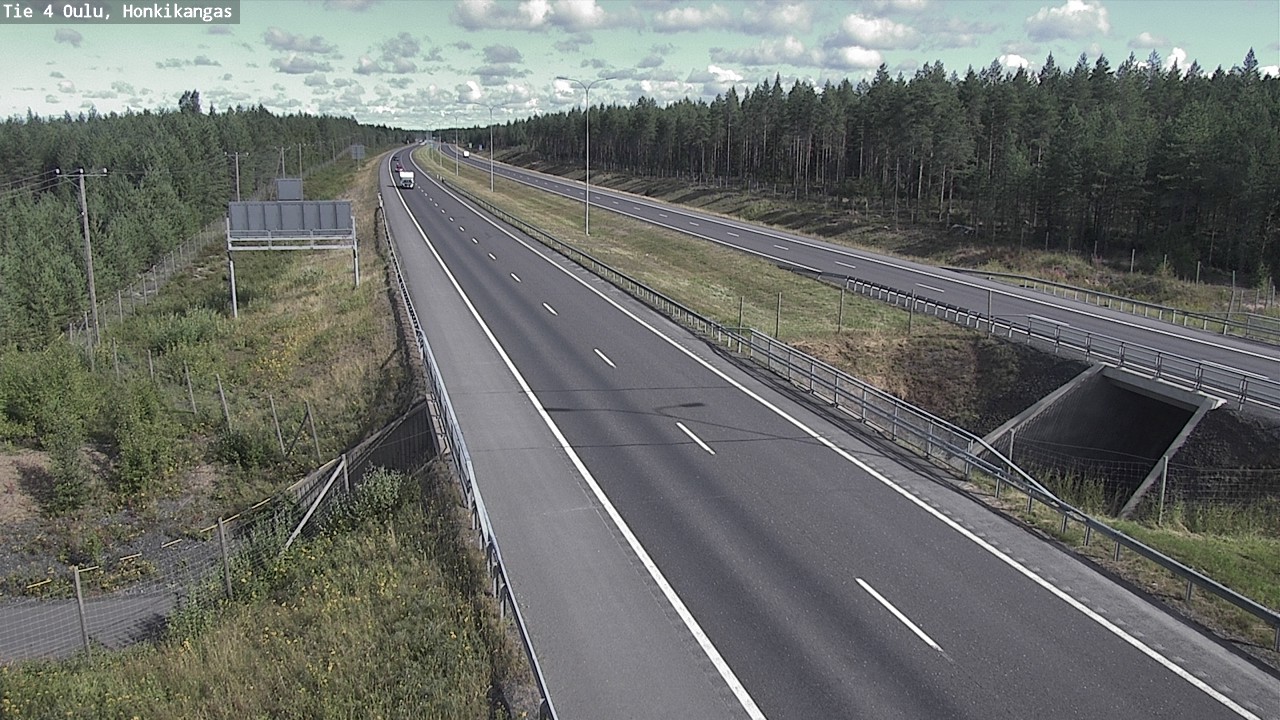 Kelikamerat Kuva Tie 4 Oulu, Honkikangas, Oulu, Pohjois-Pohjanmaa