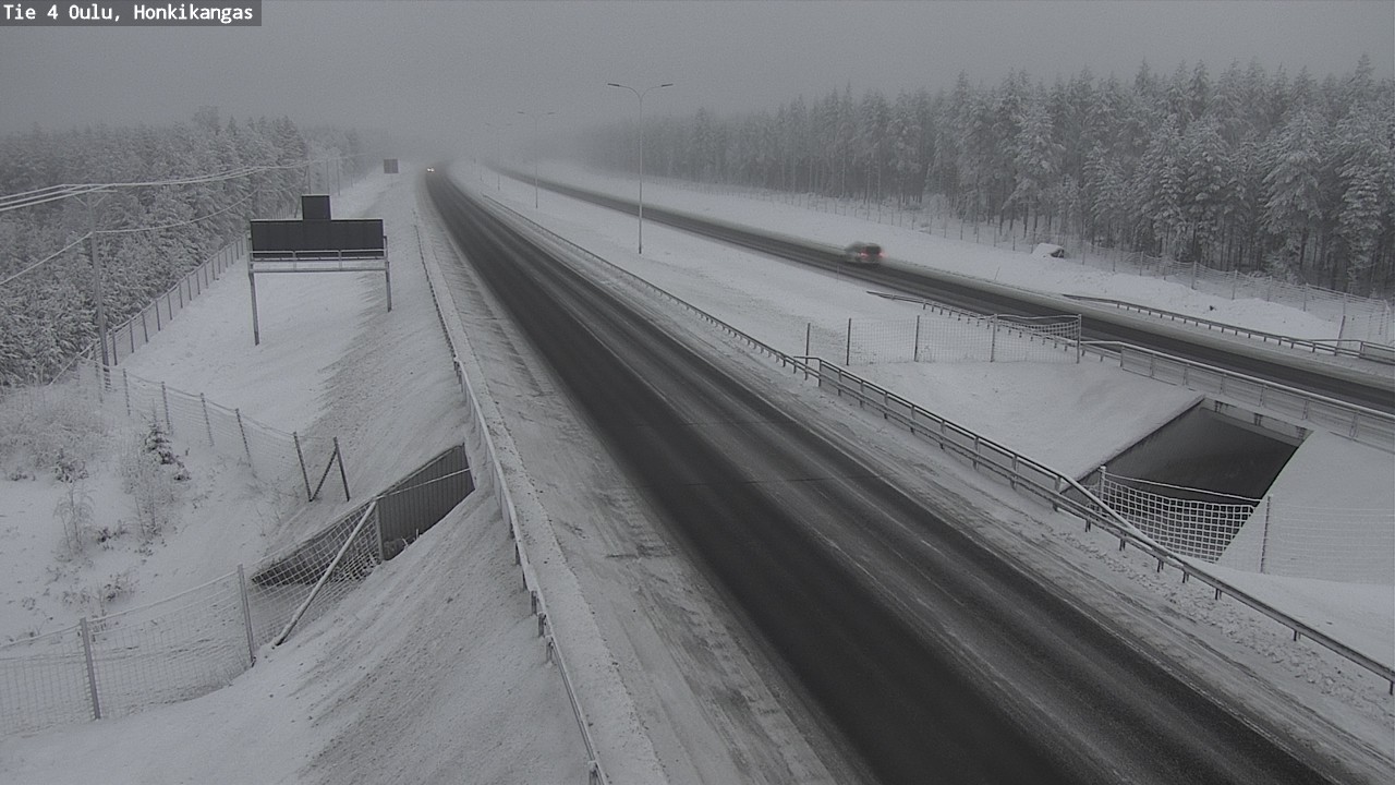 Kelikamerat Kuva Tie 4 Oulu, Honkikangas, Oulu, Pohjois-Pohjanmaa