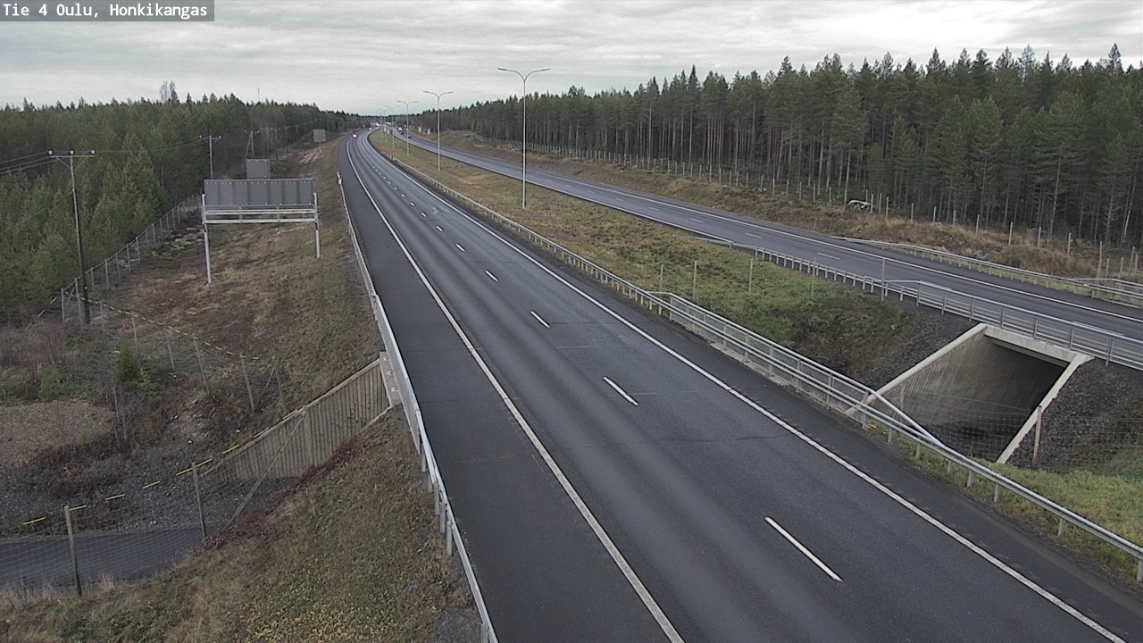 Kelikamerat Kuva Tie 4 Oulu, Honkikangas, Oulu, Pohjois-Pohjanmaa