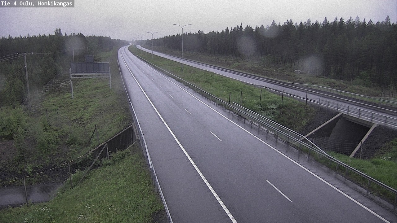 Kelikamerat Kuva Tie 4 Oulu, Honkikangas, Oulu, Pohjois-Pohjanmaa