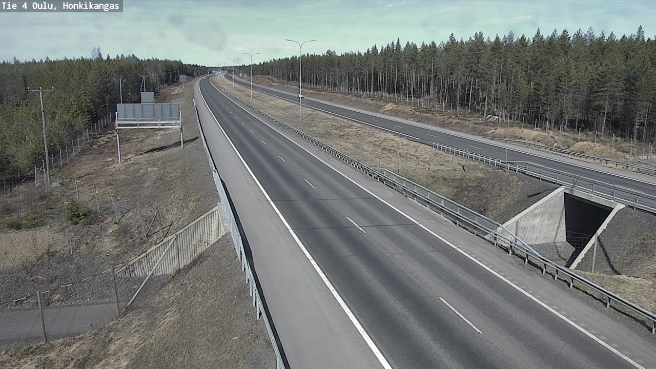 Kelikamerat Kuva Tie 4 Oulu, Honkikangas, Oulu, Pohjois-Pohjanmaa