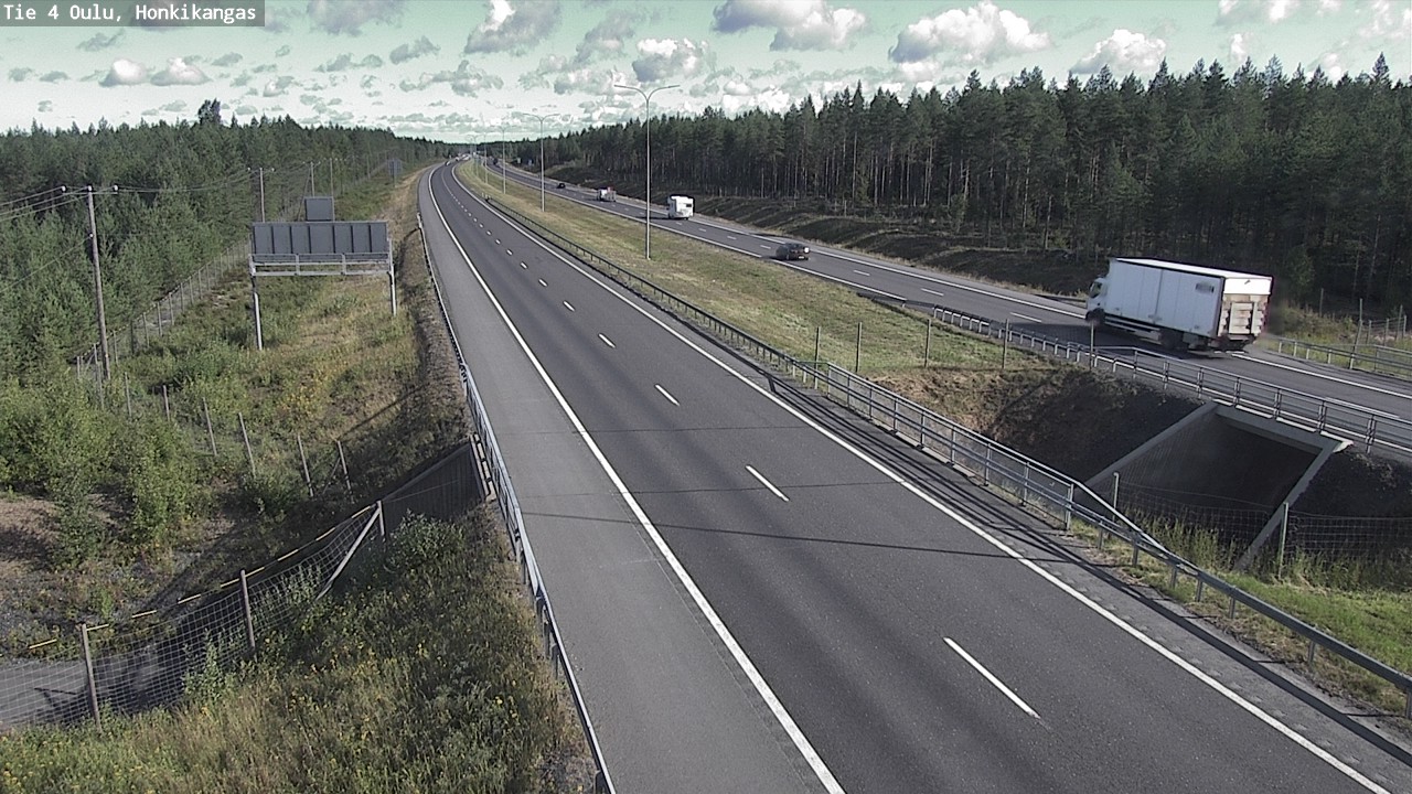 Kelikamerat Kuva Tie 4 Oulu, Honkikangas, Oulu, Pohjois-Pohjanmaa
