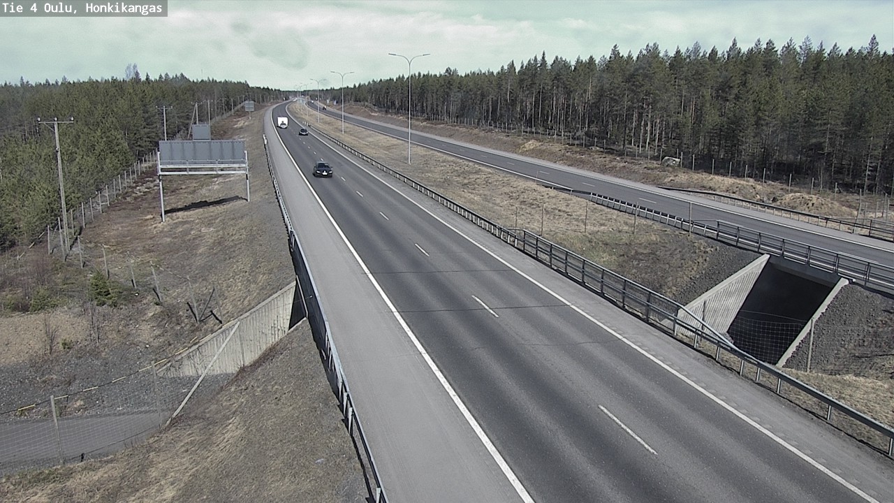 Kelikamerat Kuva Tie 4 Oulu, Honkikangas, Oulu, Pohjois-Pohjanmaa