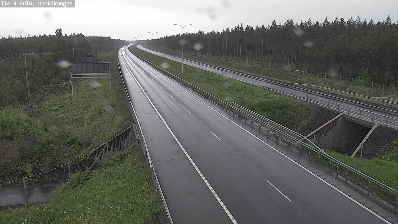 Kelikamerat Kuva Tie 4 Oulu, Honkikangas, Oulu, Pohjois-Pohjanmaa