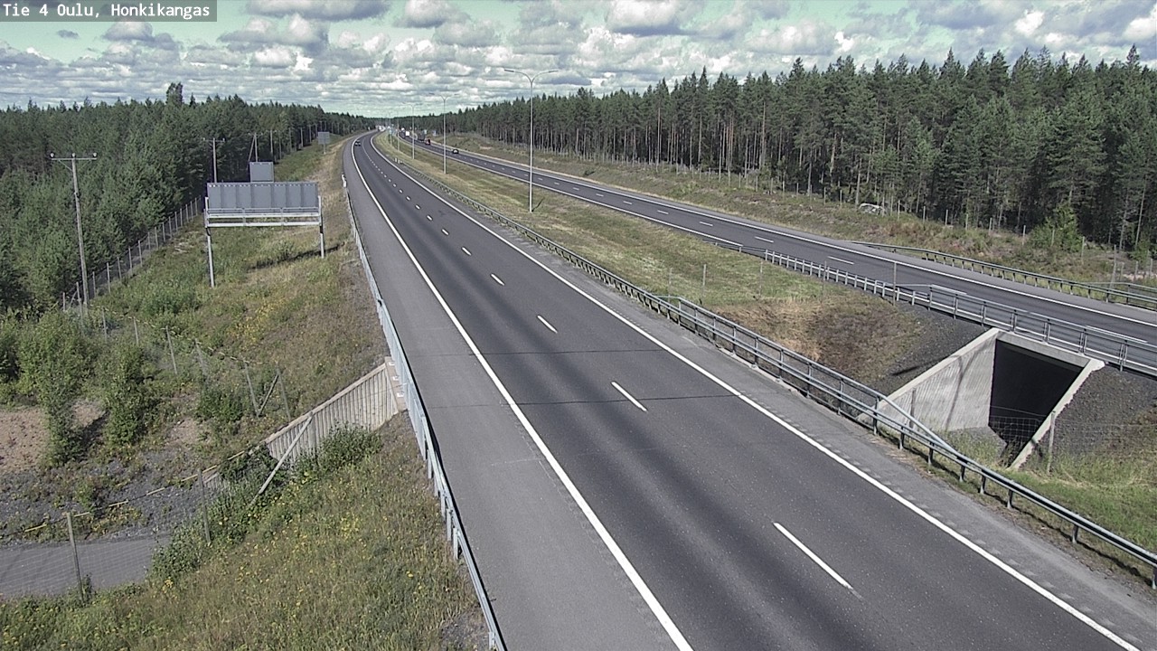 Kelikamerat Kuva Tie 4 Oulu, Honkikangas, Oulu, Pohjois-Pohjanmaa