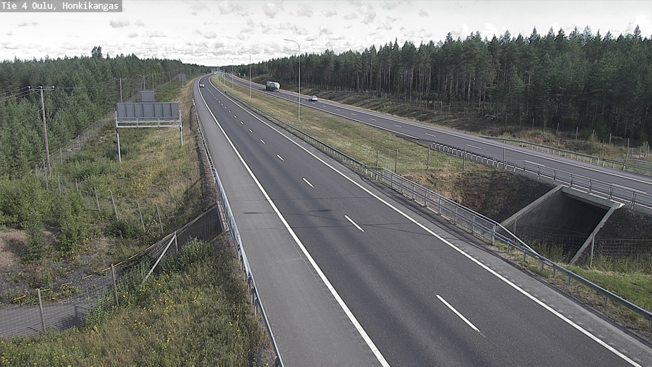 Kelikamerat Kuva Tie 4 Oulu, Honkikangas, Oulu, Pohjois-Pohjanmaa