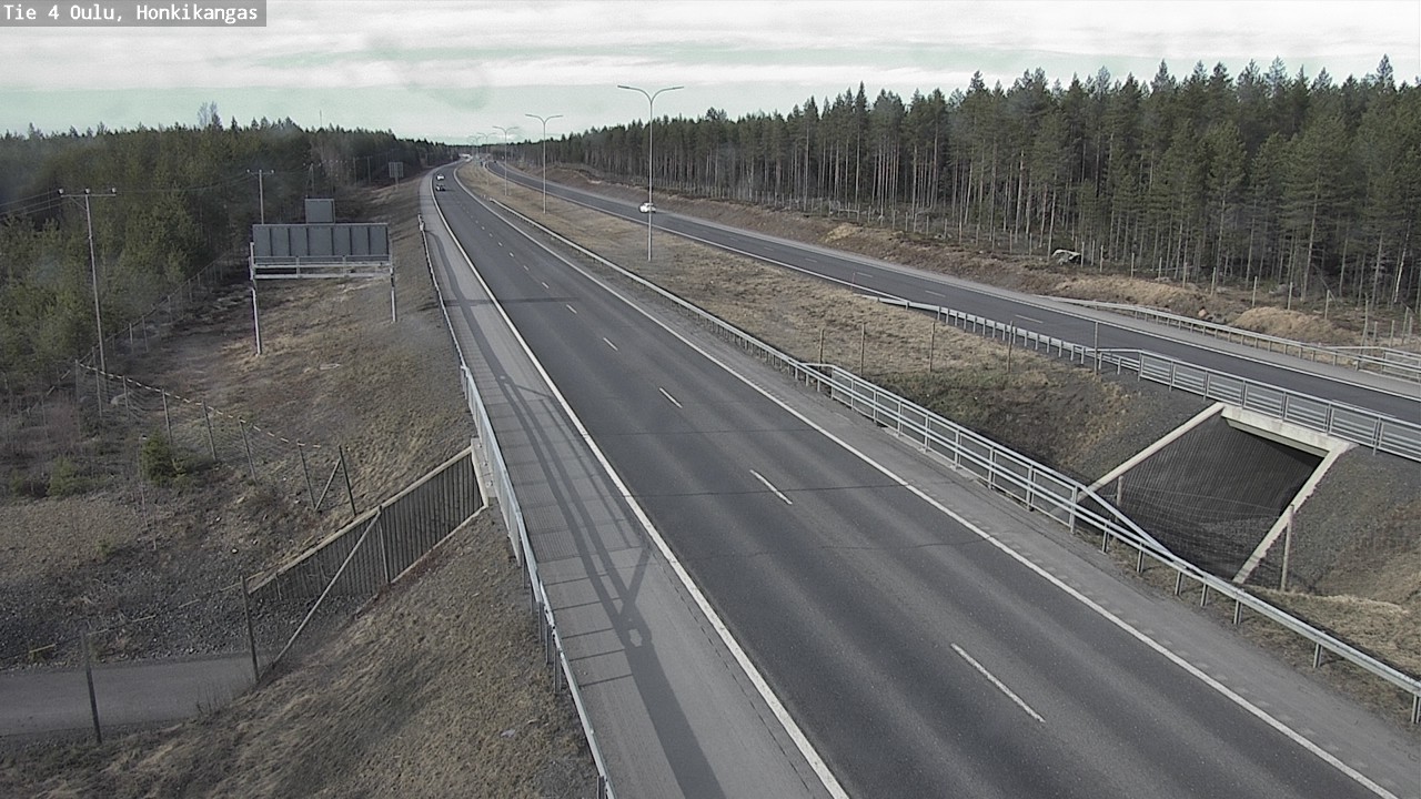 Kelikamerat Kuva Tie 4 Oulu, Honkikangas, Oulu, Pohjois-Pohjanmaa