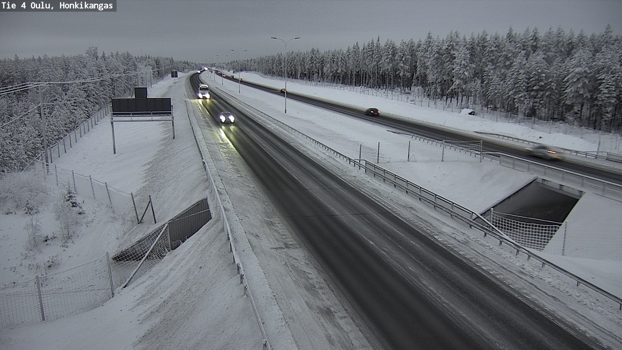 Kelikamerat Kuva Tie 4 Oulu, Honkikangas, Oulu, Pohjois-Pohjanmaa