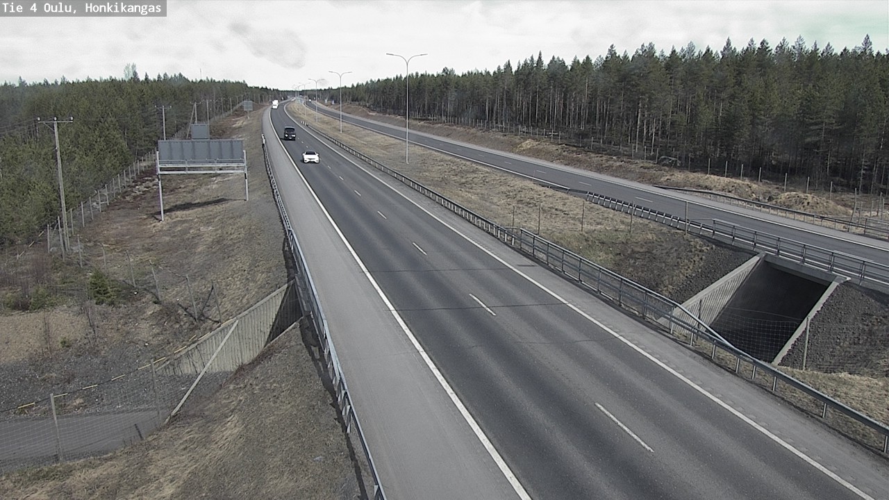 Kelikamerat Kuva Tie 4 Oulu, Honkikangas, Oulu, Pohjois-Pohjanmaa