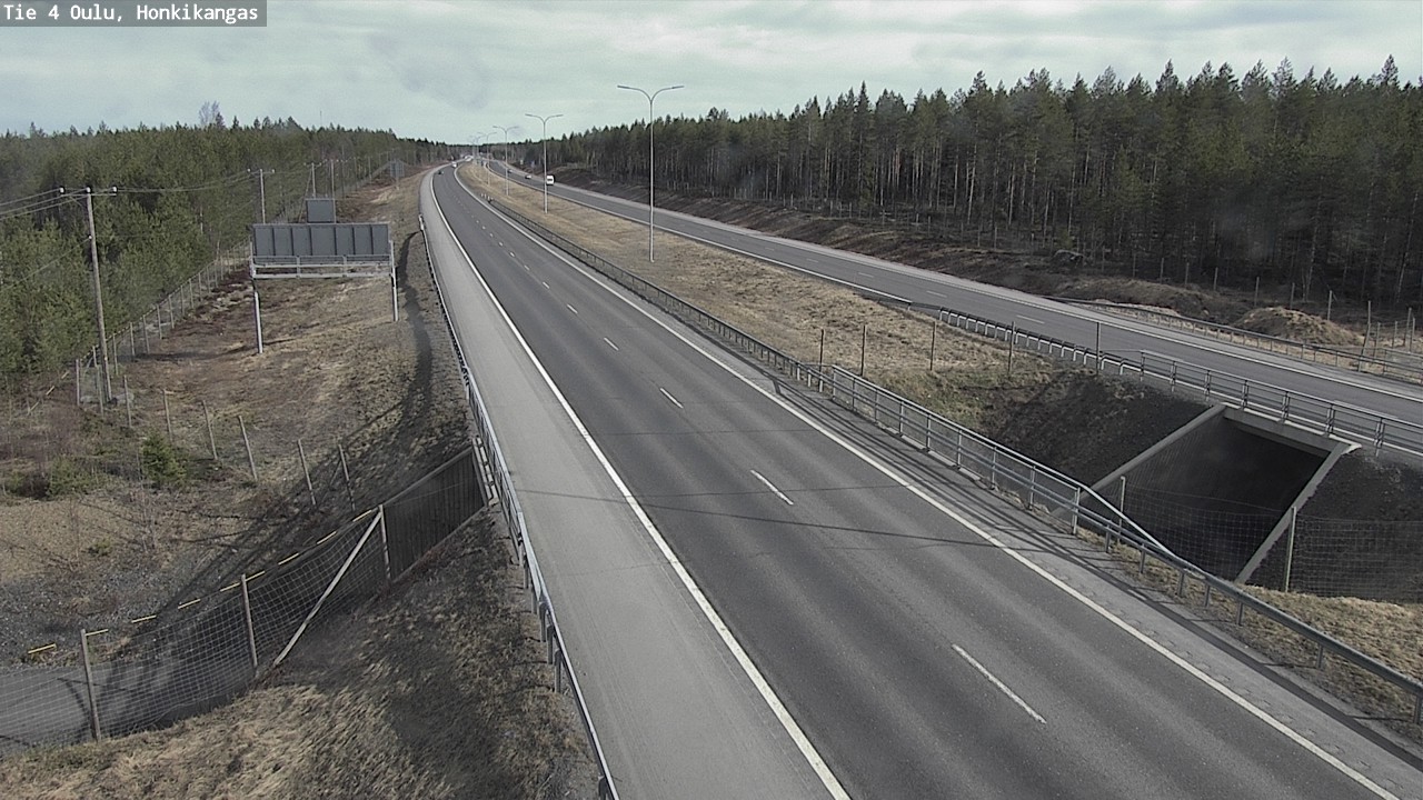 Kelikamerat Kuva Tie 4 Oulu, Honkikangas, Oulu, Pohjois-Pohjanmaa