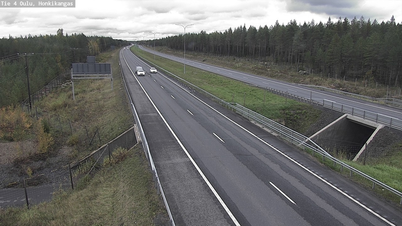 Kelikamerat Kuva Tie 4 Oulu, Honkikangas, Oulu, Pohjois-Pohjanmaa