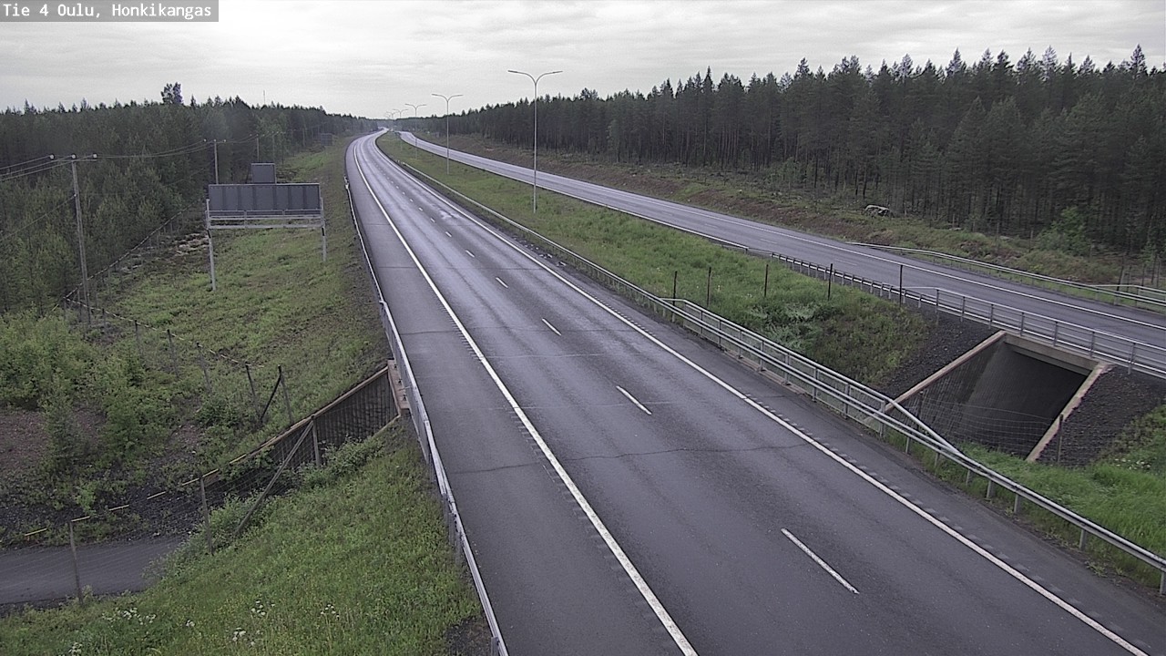 Kelikamerat Kuva Tie 4 Oulu, Honkikangas, Oulu, Pohjois-Pohjanmaa