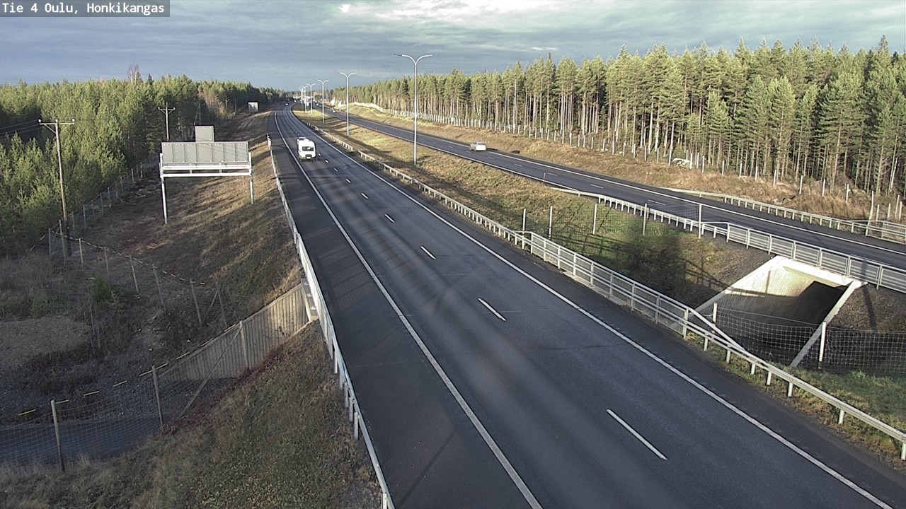 Kelikamerat Kuva Tie 4 Oulu, Honkikangas, Oulu, Pohjois-Pohjanmaa