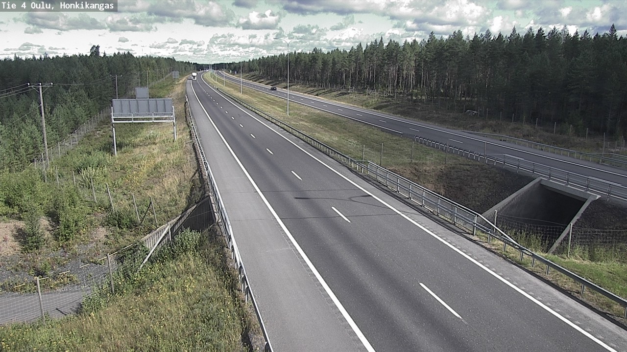 Kelikamerat Kuva Tie 4 Oulu, Honkikangas, Oulu, Pohjois-Pohjanmaa