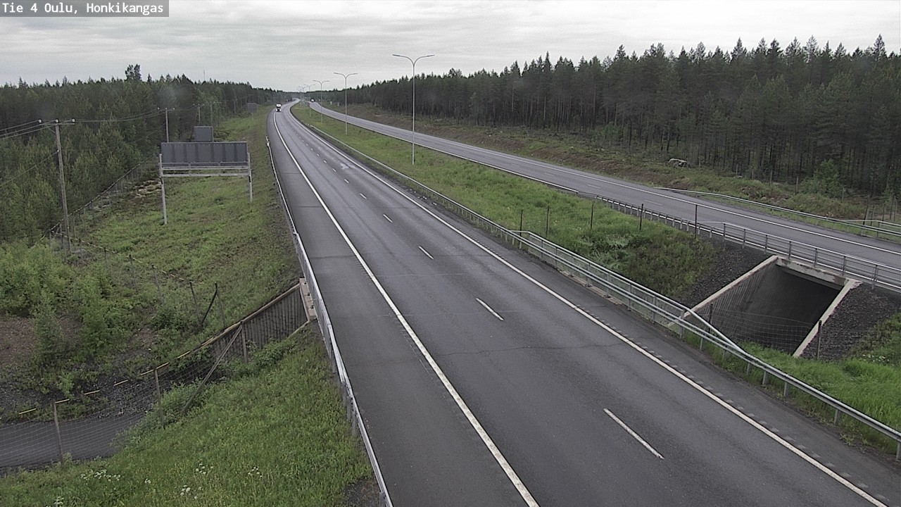 Kelikamerat Kuva Tie 4 Oulu, Honkikangas, Oulu, Pohjois-Pohjanmaa