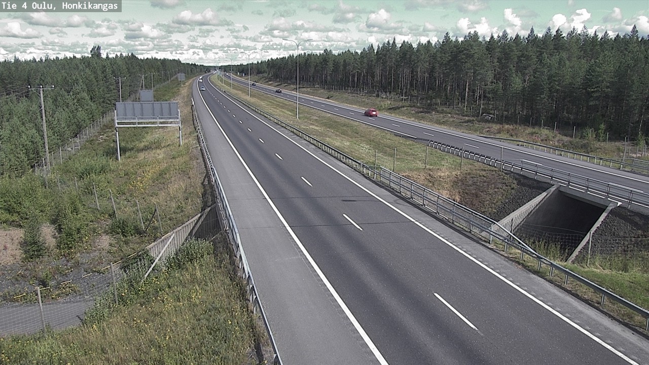 Kelikamerat Kuva Tie 4 Oulu, Honkikangas, Oulu, Pohjois-Pohjanmaa