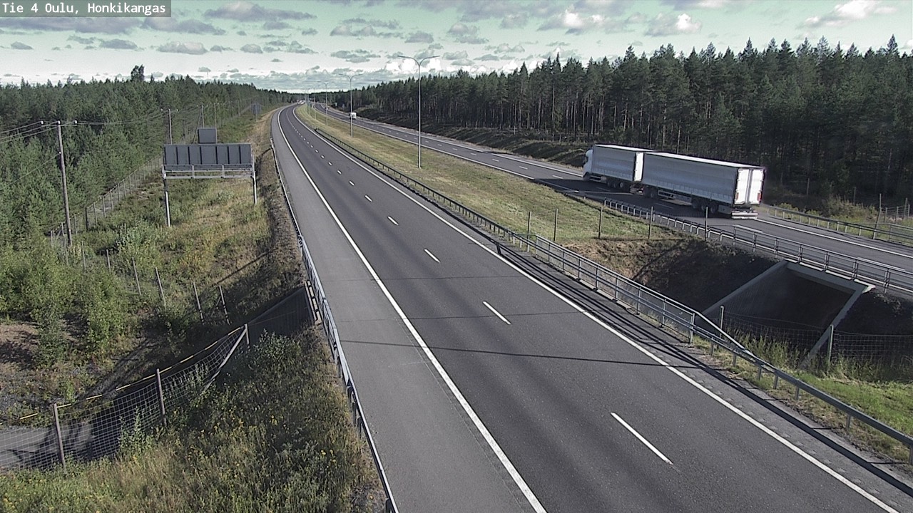 Kelikamerat Kuva Tie 4 Oulu, Honkikangas, Oulu, Pohjois-Pohjanmaa