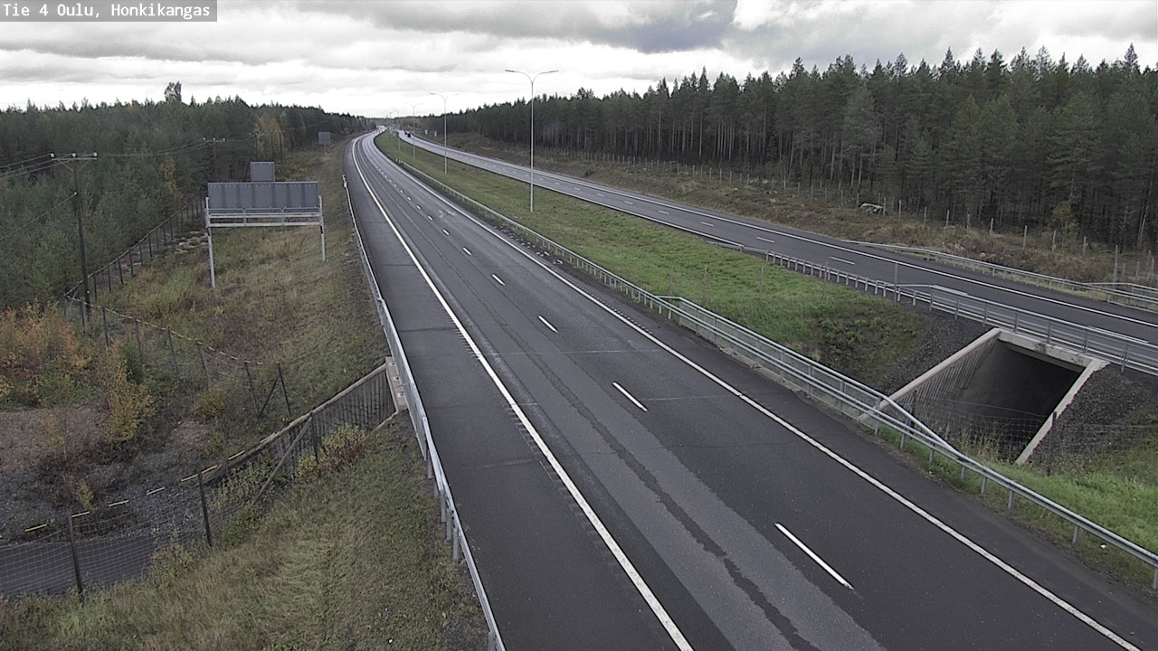 Kelikamerat Kuva Tie 4 Oulu, Honkikangas, Oulu, Pohjois-Pohjanmaa